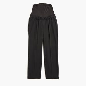 J. Crew Factory Maternity straight-leg work pant in Black